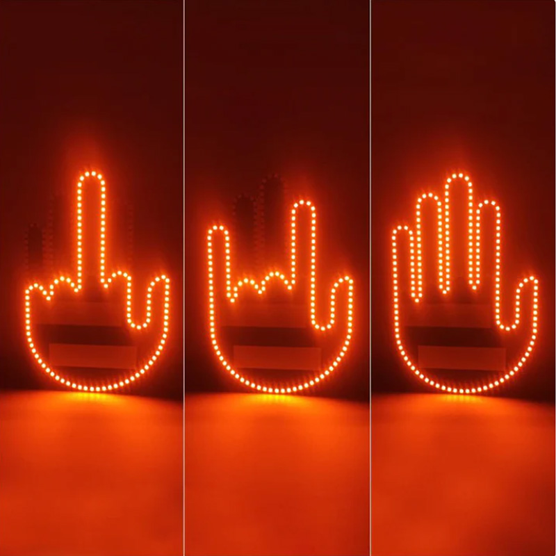 Miniatura 5 de Luces Mano Led Señales Para Carro